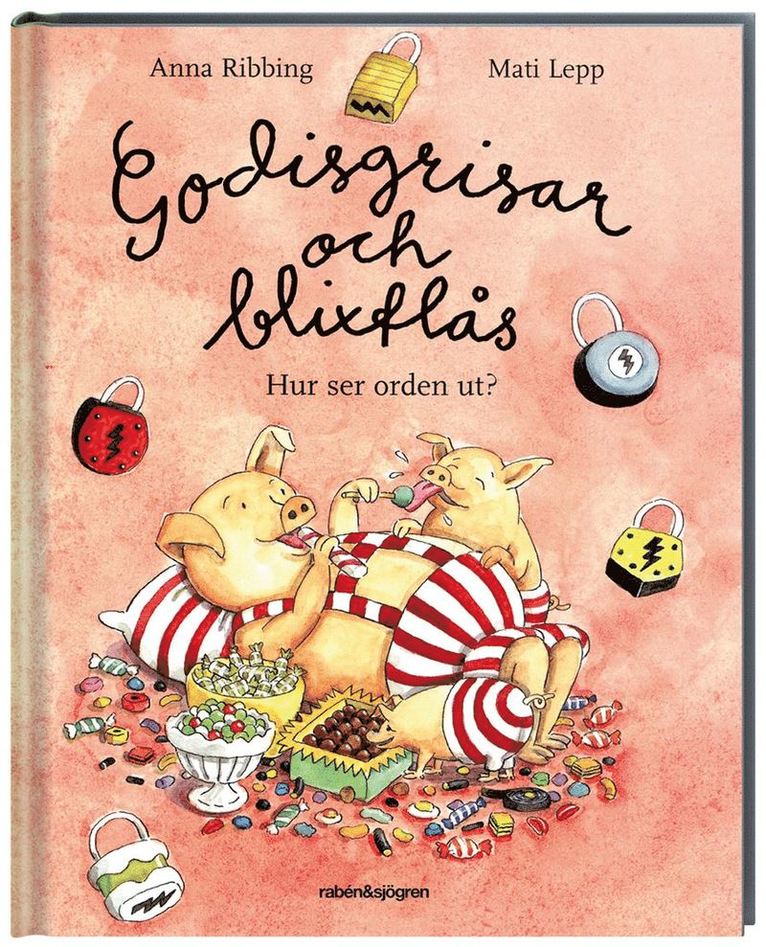 Anna Ribbing - Godisgrisar och blixtlås, Kartonnage