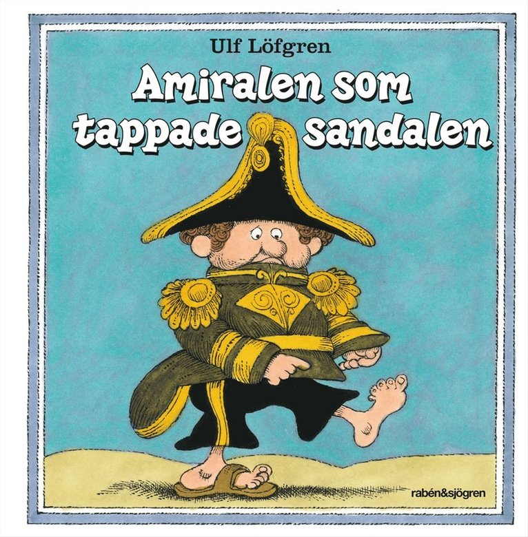 Ulf Löfgren - Amiralen som tappade sandalen, Kartonnage