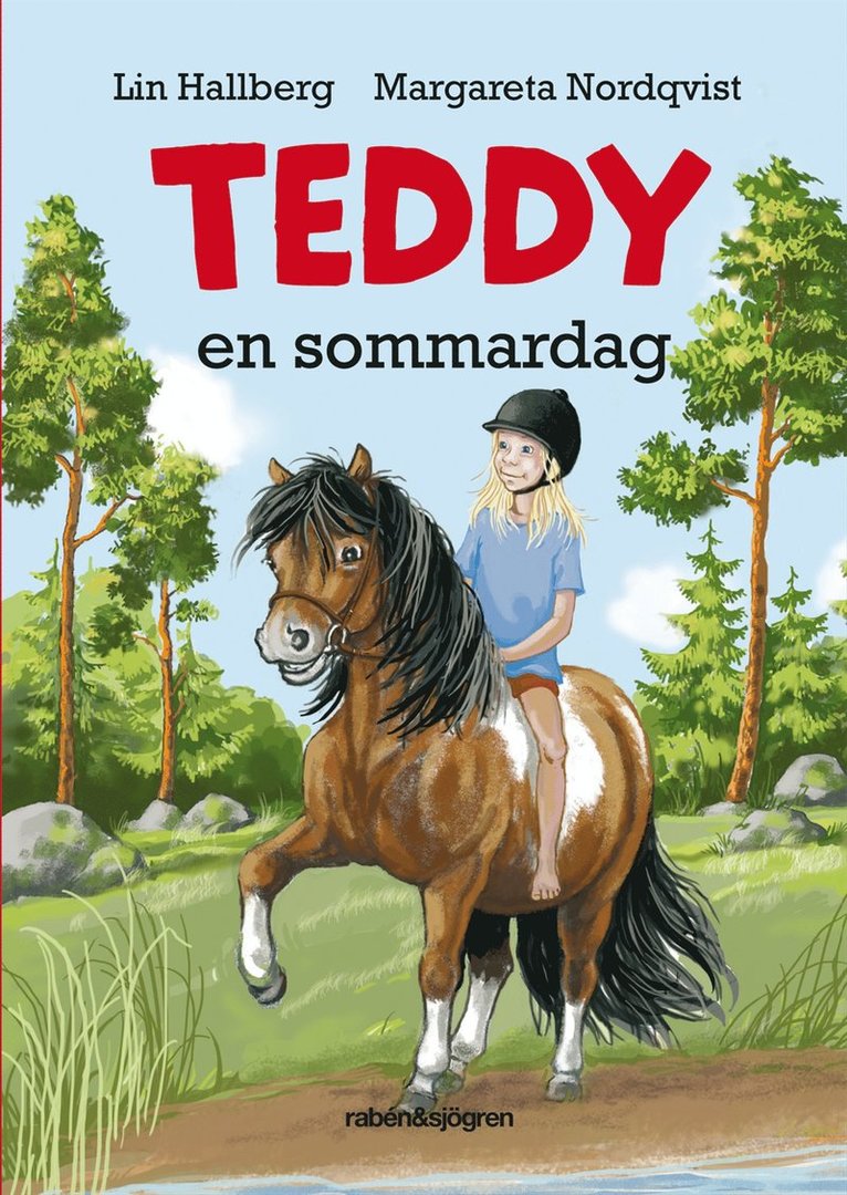 Lin Hallberg - Teddy en sommardag, Kartonnage