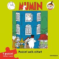 bokomslag Pussel 9bit Mumin - pussel och citat