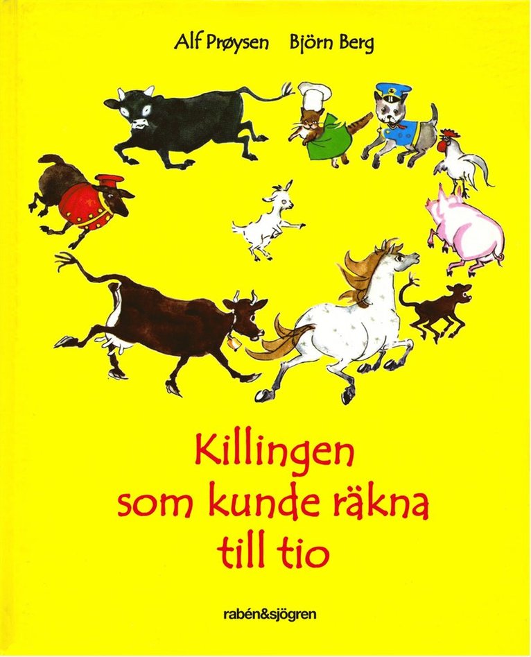 Alf Prøysen - Killingen som kunde räkna till tio, Kartonnage