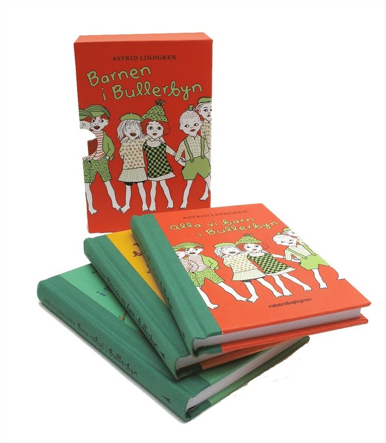 Barnen i Bullerbyn. Alla vi barn i Bullerbyn ; Mera om oss barn i Bullerbyn ; Bara roligt i Bullerbyn