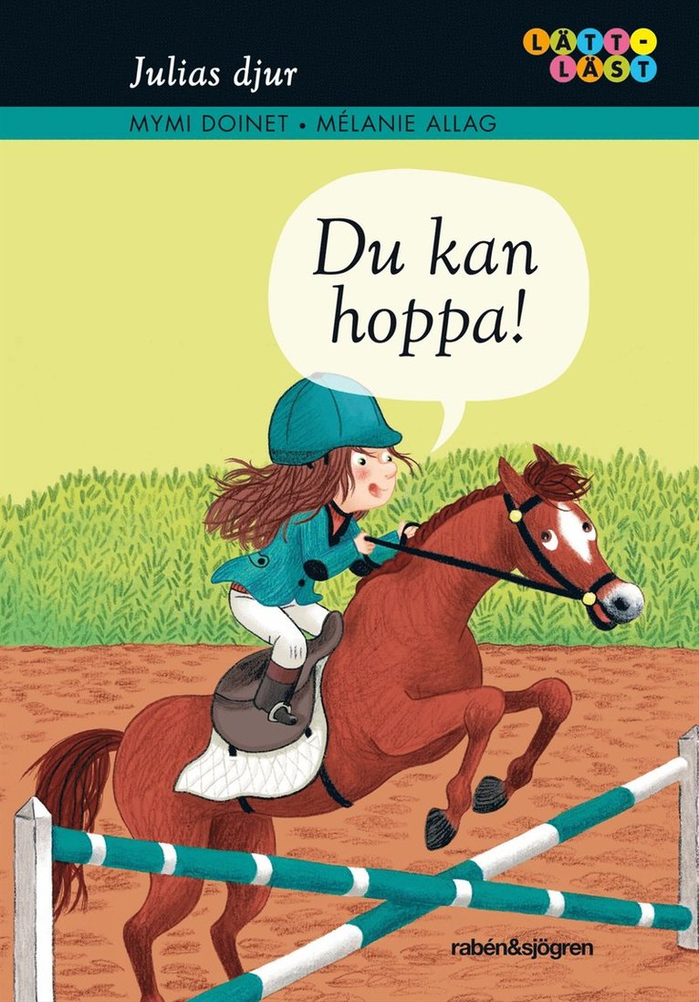 Julias djur. Du kan hoppa!