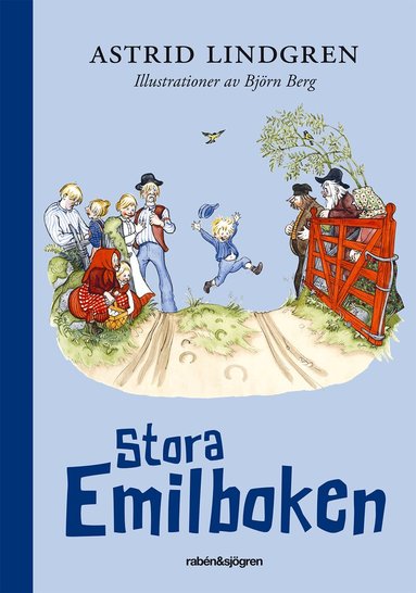 Astrid Lindgren - Stora Emilboken, Inbunden