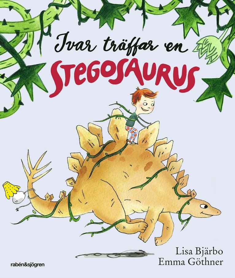 Lisa Bjärbo, Emma Göthner - Ivar träffar en Stegosaurus, Kartonnage