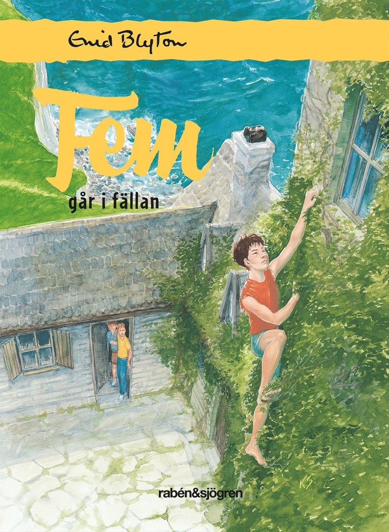 Enid Blyton - Fem går i fällan, Kartonnage