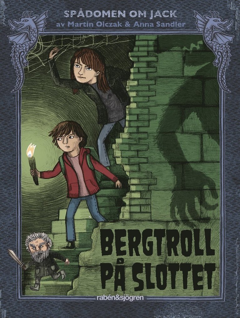 Martin Olczak - Bergtroll på slottet, Kartonnage