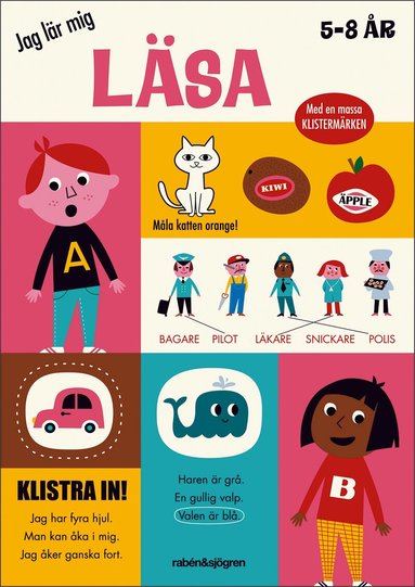 Ingela P Arrhenius - Jag lär mig läsa, Häftad