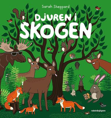 bokomslag Djuren i skogen