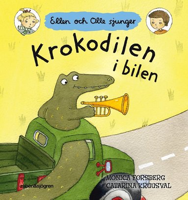 Monica Forsberg - Krokodilen i bilen, Kartonnage