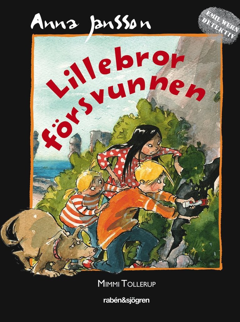 Anna Jansson - Lillebror försvunnen, Kartonnage