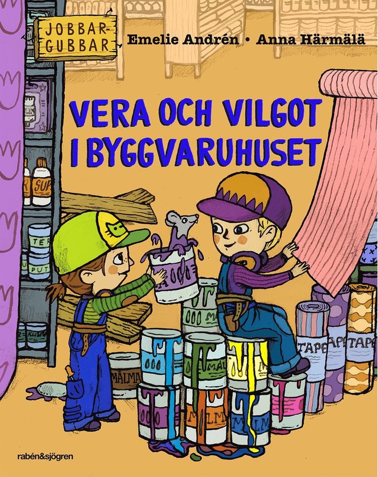 Vera och Vilgot i byggvaruhuset