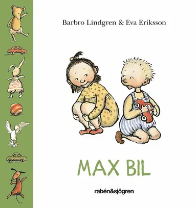 Barbro Lindgren - Max bil, Kartonnage