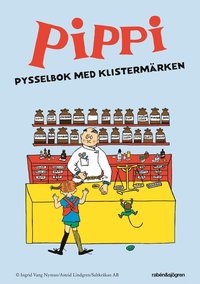 bokomslag Pippi pysselbok med klistermärken