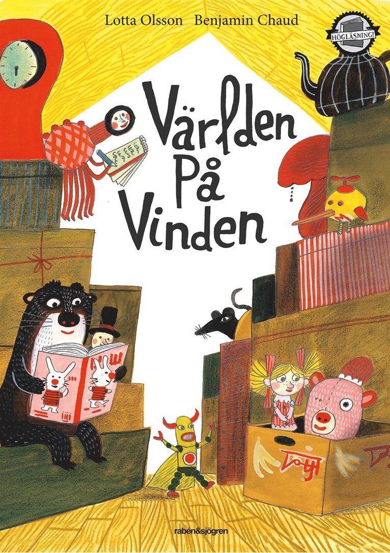 Lotta Olsson - Världen på vinden, Inbunden