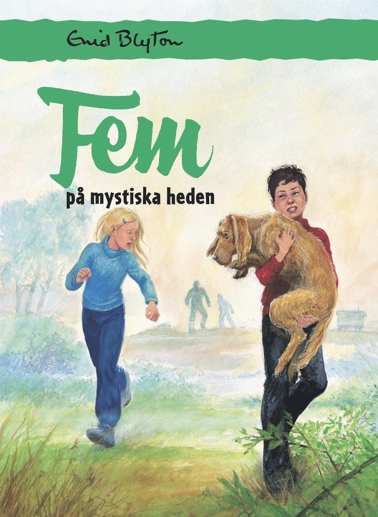 Enid Blyton - Fem på mystiska heden, Kartonnage