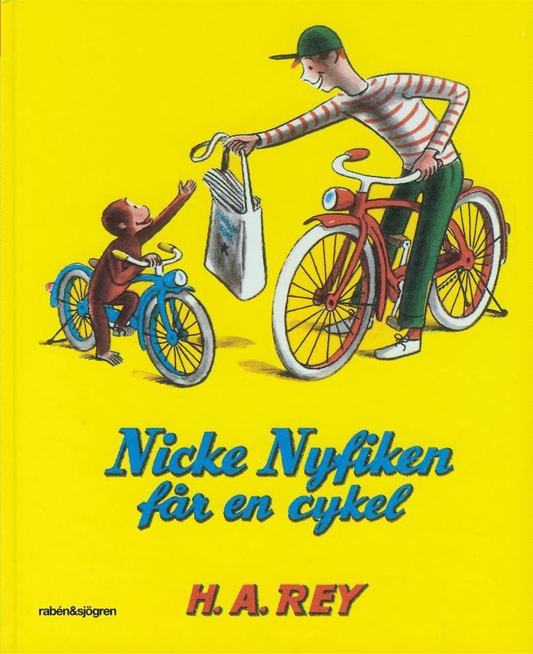 Nicke Nyfiken får en cykel 1