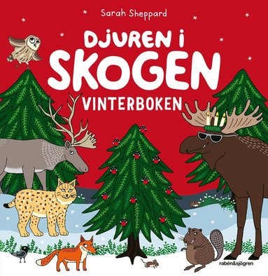 bokomslag Djuren i skogen. Vinterboken