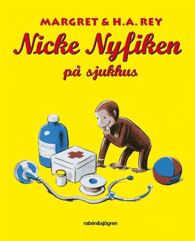 bokomslag Nicke Nyfiken på sjukhus