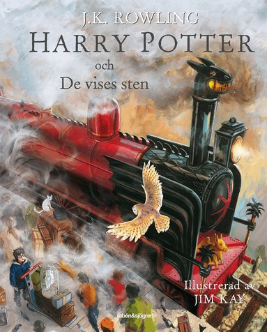 J.K. Rowling - Harry Potter och de vises sten, Inbunden