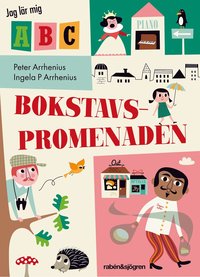 bokomslag Bokstavspromenaden - Jag lär mig ABC