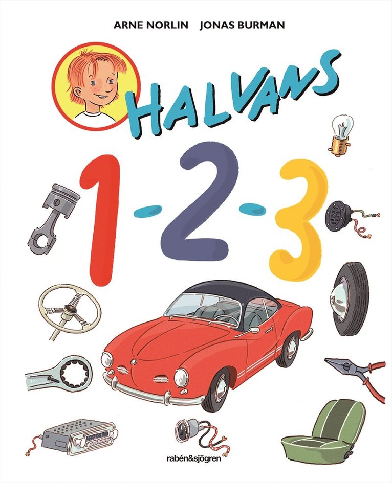 Arne Norlin, Jonas Burman - Halvans 1-2-3, Inbunden
