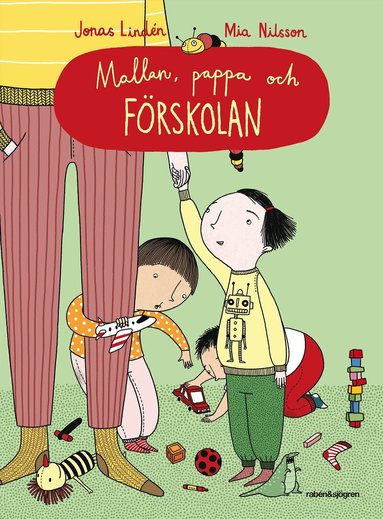 Jonas Lindén - Mallan, pappa och förskolan, Inbunden