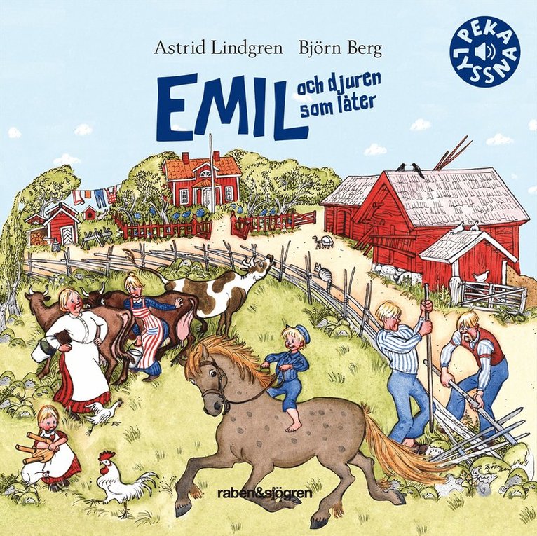 Astrid Lindgren - Emil och djuren som låter, Kartonnage