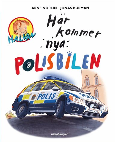 Arne Norlin, Jonas Burman - Här kommer nya polisbilen, Inbunden