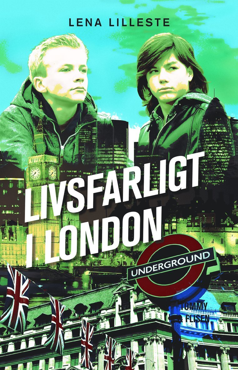 Lena Lilleste - Livsfarligt i London, Kartonnage