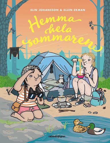 Elin Johansson, Ellen Ekman - Hemma hela sommaren, Inbunden
