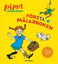 bokomslag Pippi Långstrump - Första målarboken