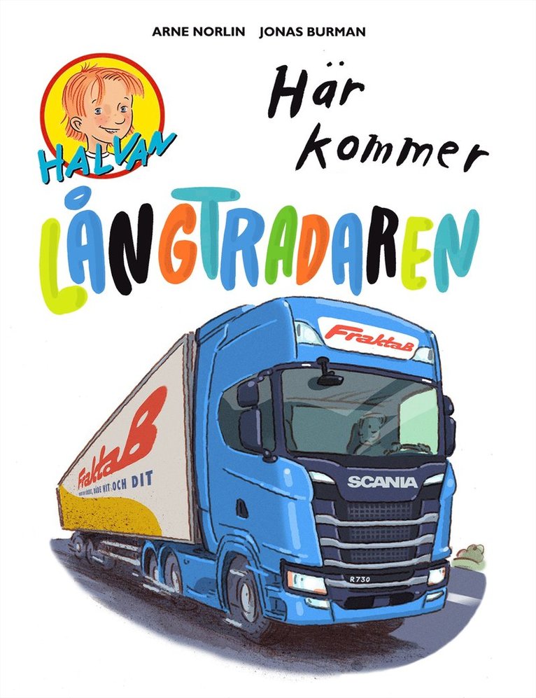 Arne Norlin, Jonas Burman - Här kommer långtradaren, Inbunden