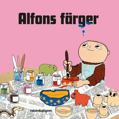 Alfons färger, Kartonnage