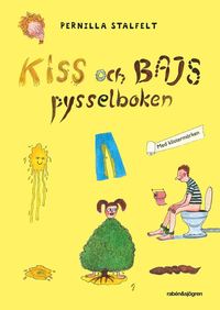bokomslag Kiss och bajs pysselboken med klistermärken