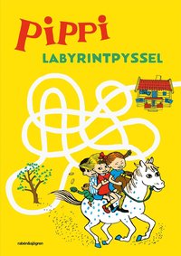 bokomslag Pippi labyrintpyssel