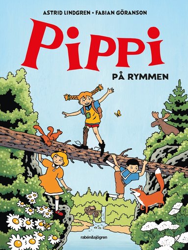 Astrid Lindgren, Fabian Göranson - Pippi på rymmen, Inbunden