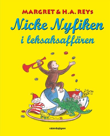 H. A. Rey, Margret Rey - Nicke Nyfiken i leksaksaffären, Inbunden