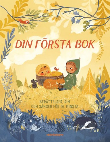 Din första bok : berättelser, rim och sånger för de minsta, Inbunden