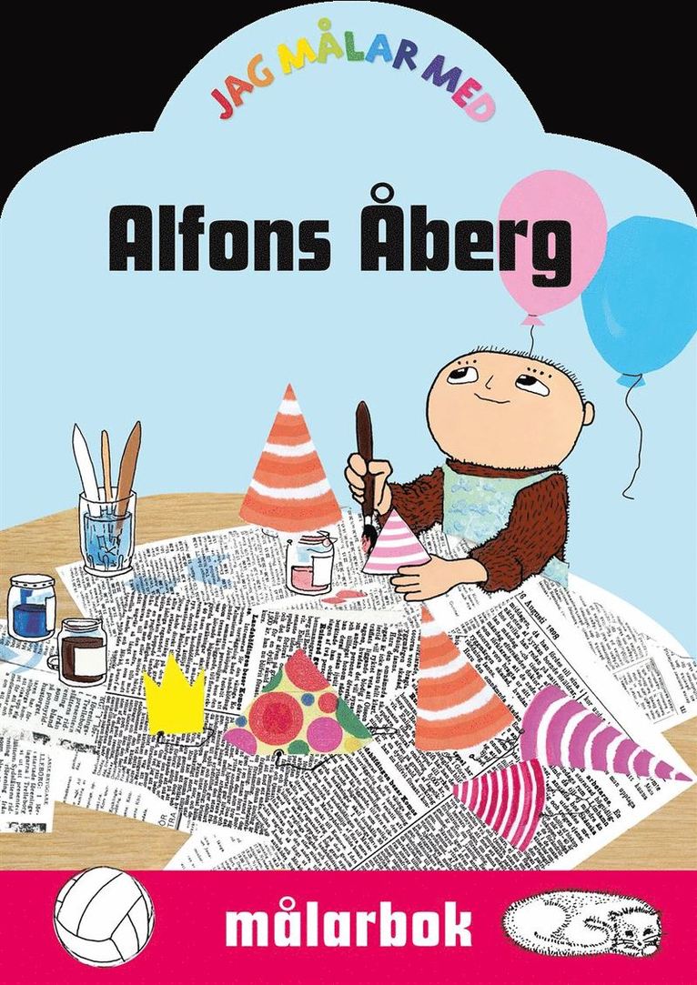 Jag målar med Alfons Åberg : målarbok 1