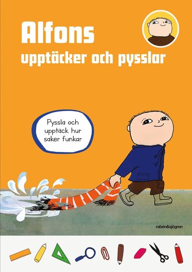 bokomslag Alfons upptäcker och pysslar