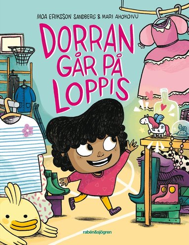 Moa Eriksson Sandberg, Mari Ahokoivu - Dorran går på loppis, Inbunden