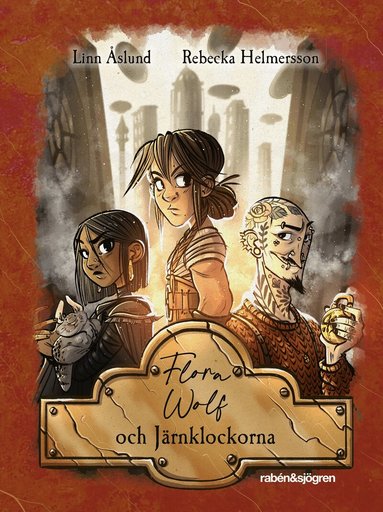 Linn Åslund - Flora Wolf och Järnklockorna, Inbunden