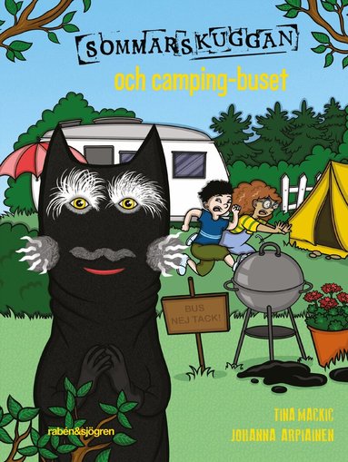 Tina Mackic - Sommarskuggan och camping-buset, Inbunden