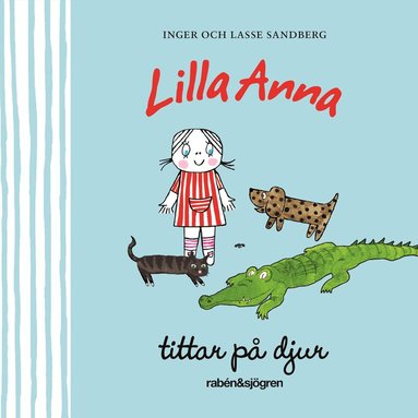 Inger Sandberg, Lasse Sandberg - Lilla Anna tittar på djur, Kartonnage