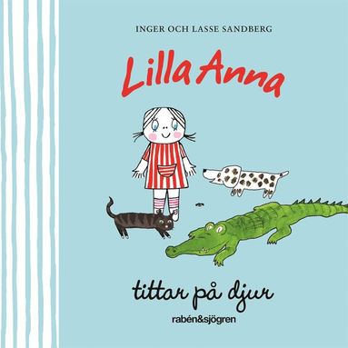 bokomslag Lilla Anna tittar på djur