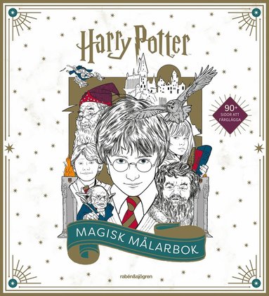 bokomslag Harry Potter Magisk målarbok