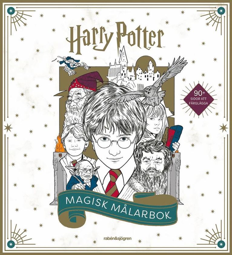 Harry Potter Magisk målarbok 1