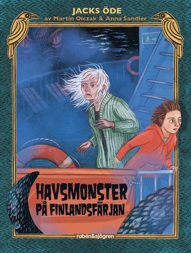 bokomslag Havsmonster på Finlandsfärjan