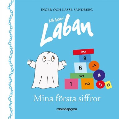 Inger Sandberg, Lasse Sandberg - Lilla Spöket Laban - Mina första siffror, Kartonnage